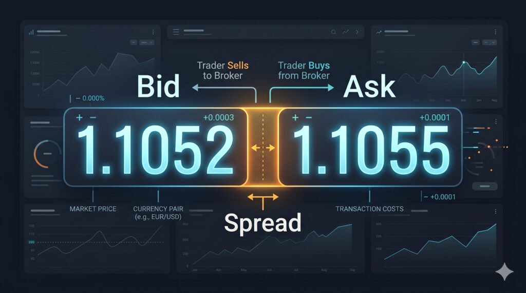 A trader selecting a high-speed broker platform for executing quick forex trades.