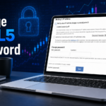 MQL5 account security settings page showing the form fields to change MQL5 password.